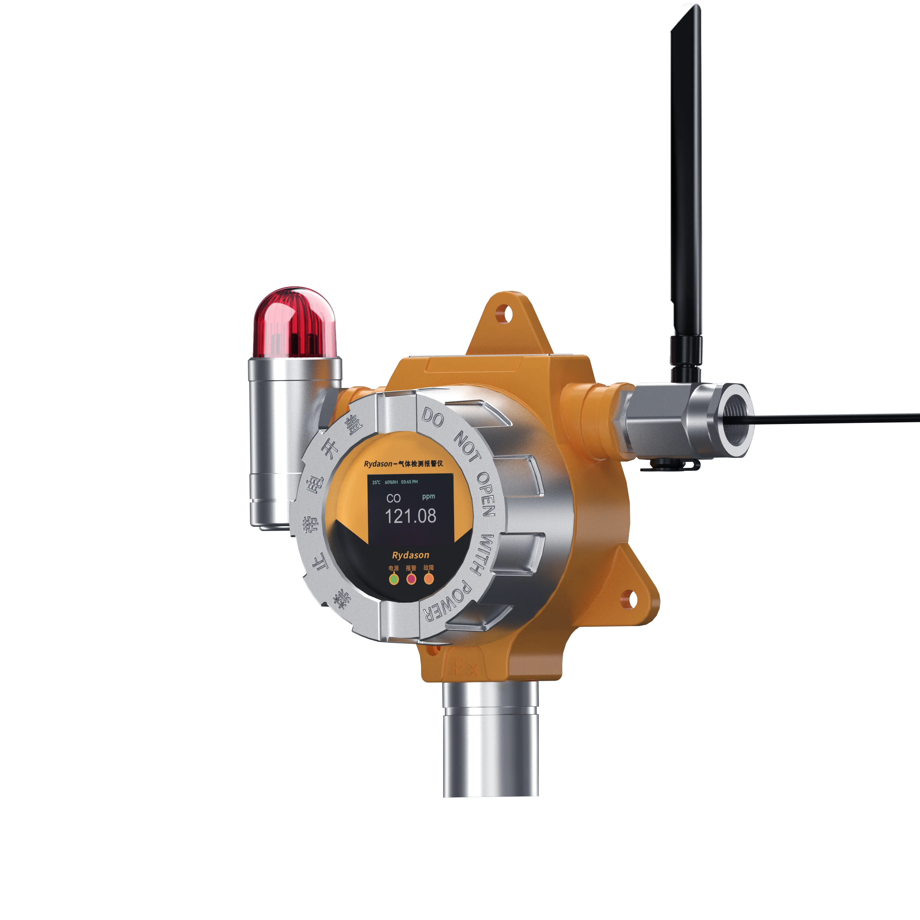 Rydason-tech F1B Real-Time Data Monitoring Fixed Gas Analyzer HBr Environmental Sensor Detector Electro-Chemical Sensor 4G