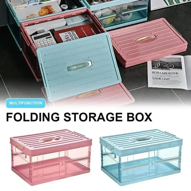 

Household Transparent Storage Box Car Luggage Box Storage Box Finishing Box Glove Box Storage Box For Groceries Storage