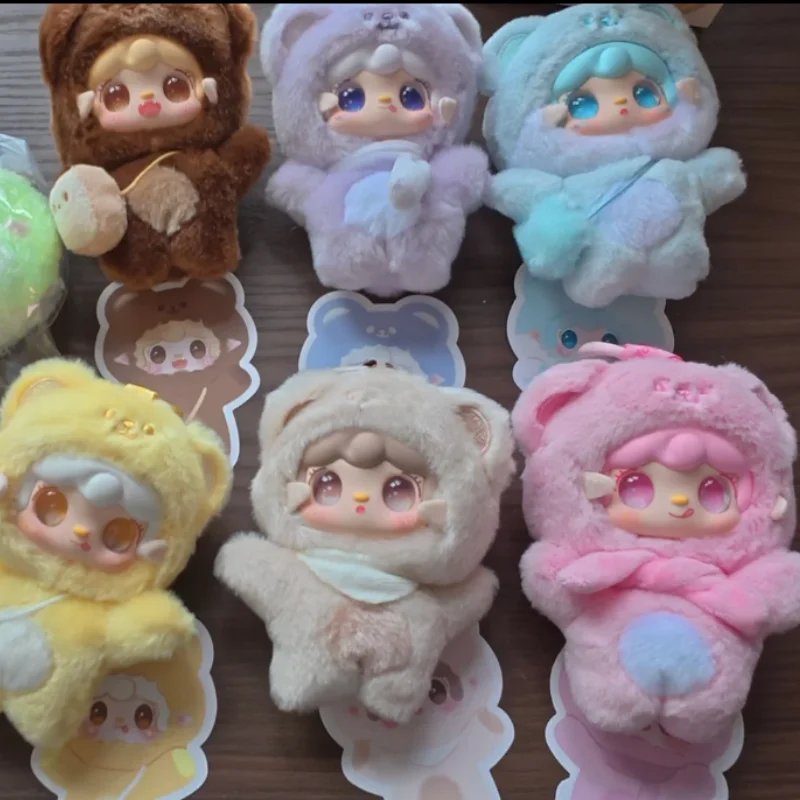 

Подлинная серия Yooki V4 Take A Bite Of Bear, слепая коробка, кавайные куклы, кулон, брелок, милый медведь, коллекционные модные игрушки, подарки