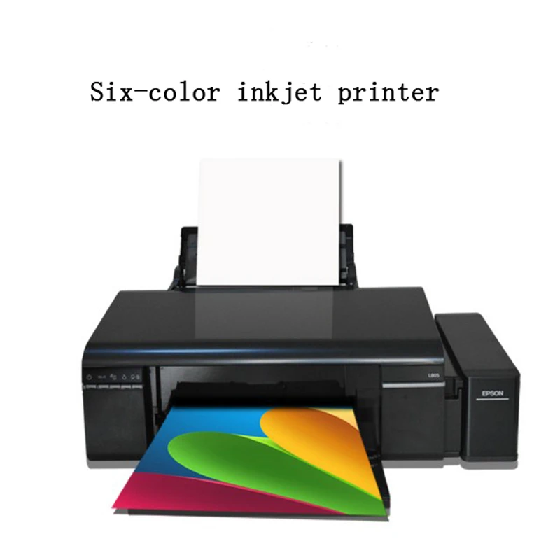 Hot Sale L805 Sublimation Printer A4 Sublimation Inkjet Printer Inkjet Photo Printers For Thermal Transfer  Six-color