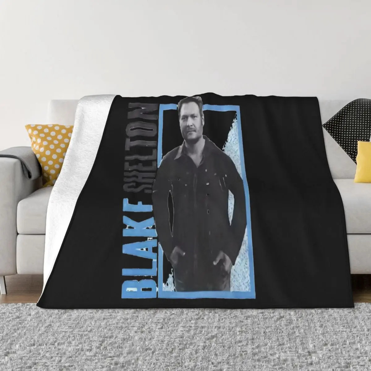 Blake Shelton 2024 Music Plush Bed Blanket Quilt For Bed Blankets And Blankets Throw Blanket