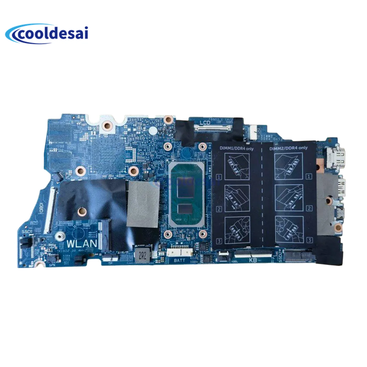 19860-1 Mainboard For Dell Inspiron 14 7506 7306 5406 7706 2-in-1 with i5 i7 CPU CN-0FW6F0 0VMRNH 100% Fully Tested