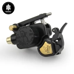 New DK V7 Rotary Tattoo Machine Coreless Motor Tattoo Gun RCA Interface Adjustable Stroke