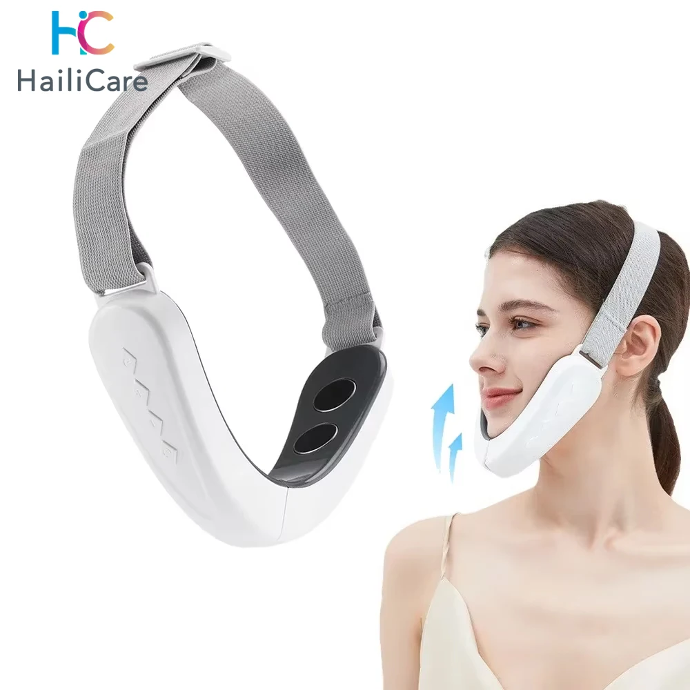 

V-Face Beauty Device Micro-current Face Shaping Machine for Facial Lifting and Firming Intelligent Facial Massager USB Charging