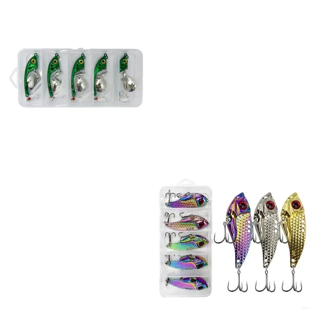 5Pcs Fishing Sequin…