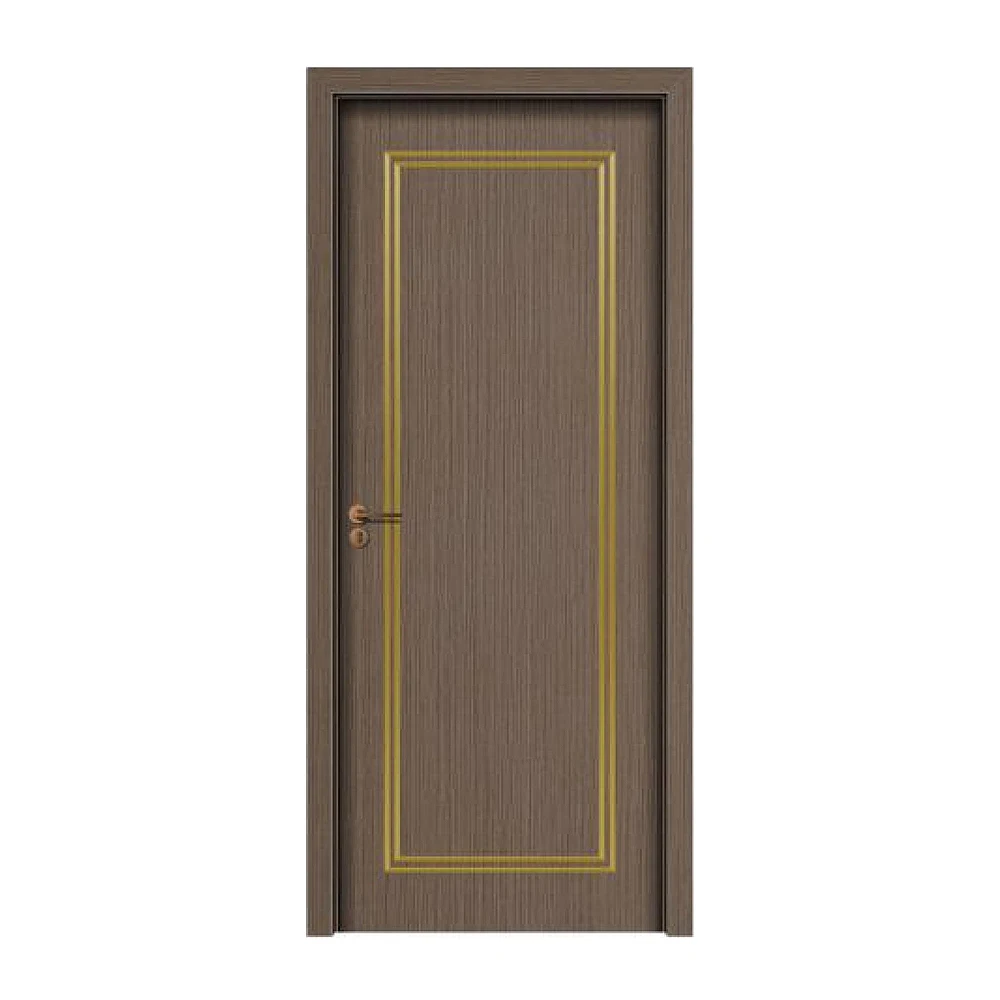 Best selling high quality solid wooden door with modern simple design for interior bedroom solid wood door