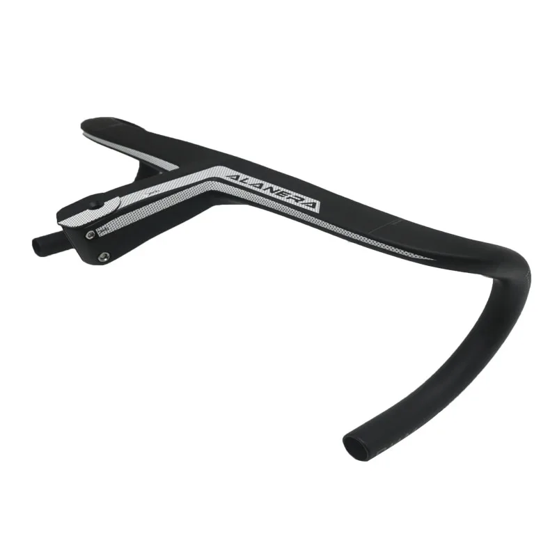 DEDA  ALAENRA Carbon handlebar 380-440mm  Internal Wiring Integrated road Handlebar 28.6mm with Comput Holder spacer white black