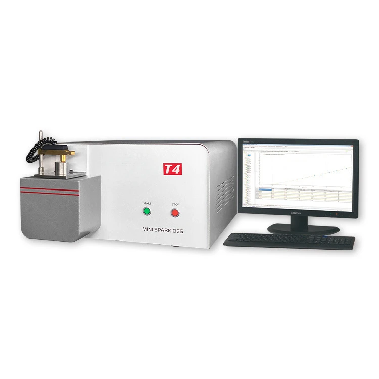 Direct reading spectrometer Benchtop spectrometer Iron alloy analysis spectrum Spark spectrum Element analyzer