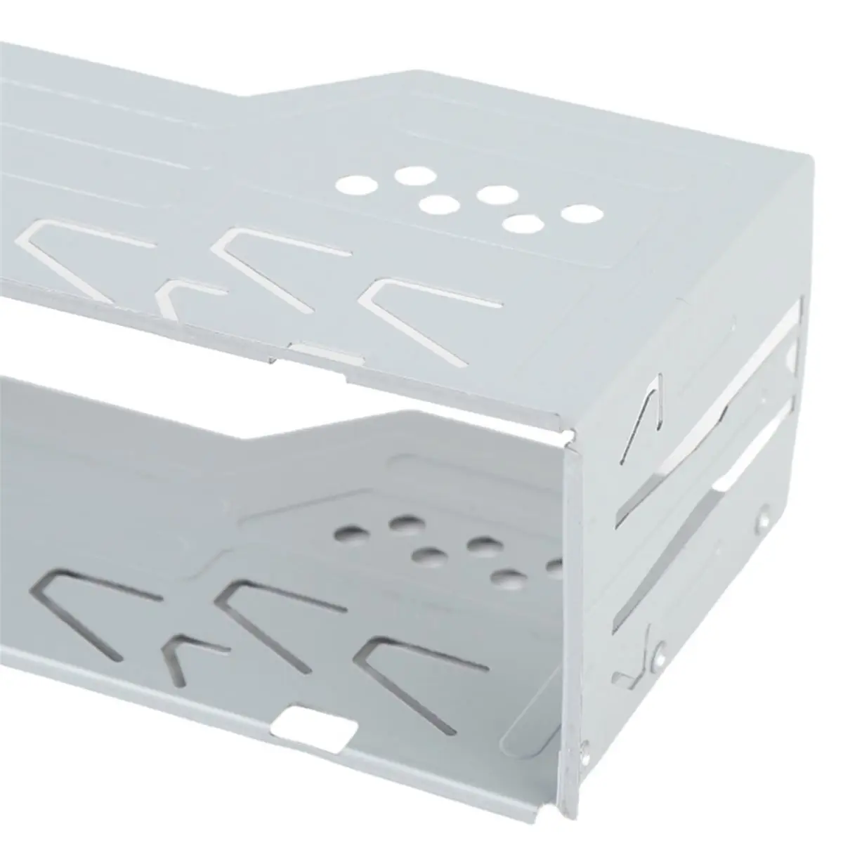DTC5 Stereo Radio Cage, Metal Car Stereo Radio Installation Cage High Stability Long Lifespan