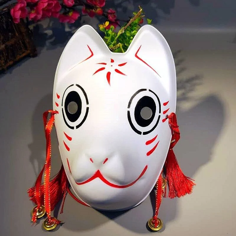 قناع الثعلب الداكن اليراع النار موري زي الدعامة