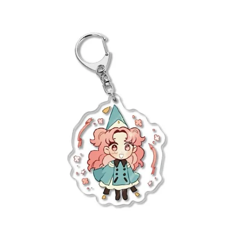 Witch Hat Atelier Anime Peripheral Coco Titia Liche Acrylic Keychain Pendant Accessories Cartoon Fans Collect Gifts Toys view 5