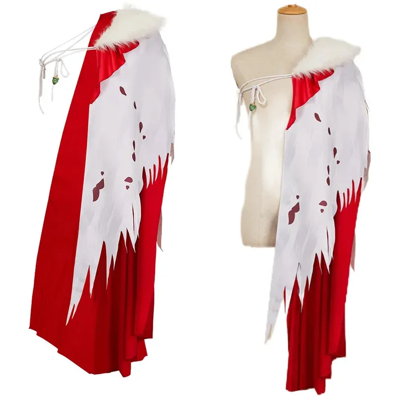 Fantasia Lala Barina Cosplay One-Shoulder Cape Game Hunter Of Monster Wilds Disfraz Costume Women Halloween Carnival Party Cloth