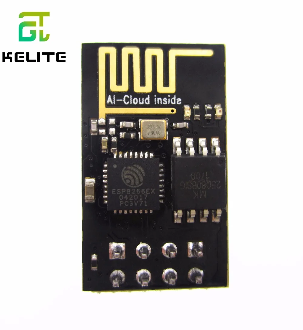 2 шт. ESP8266 последовательный модуль Esp-01 WIFI беспроводной приемопередатчик отправляет прием LWIP AP + STA