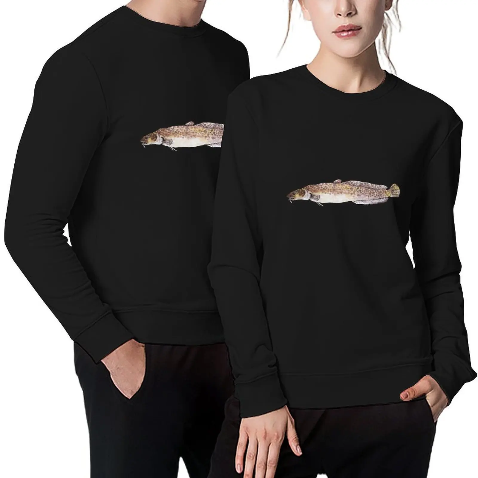 Burbot Friend Pullover japanese style korean autumn clothes anime clothes blouse men's sweatshirts