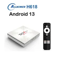 TX90 PRO H618 Smart TV Box Android 13 Allwinner Quad Core Cortex A53 Support 8K Video Wifi Google Voice Media Player Set Top Box