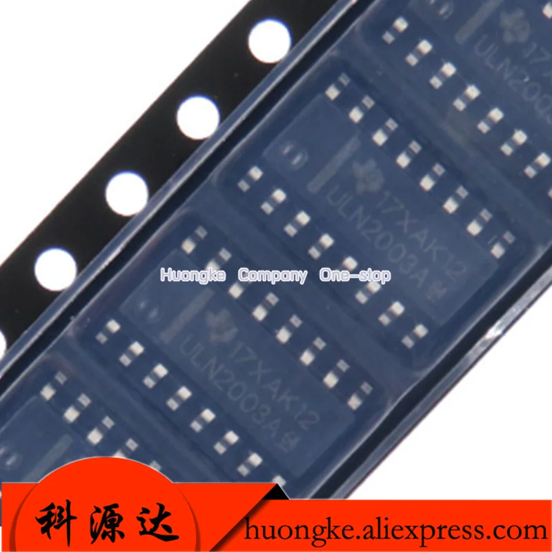 10PCS/lot ULN2003ADR ULN2003A SOP16 SOP ULN2003 SMD New Original HIGH-VOLTAGE HIGH-CURRENT DARLINGTON TRANSISTOR ARRAY