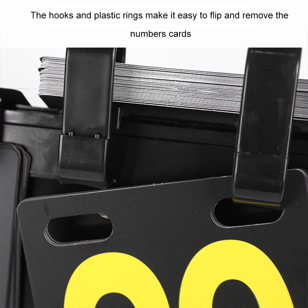 Tableau de Bord à 6 Chiffres pour Basket-Ball et Ping-Pong, Design de Base Triangulaire, 1 Pièce