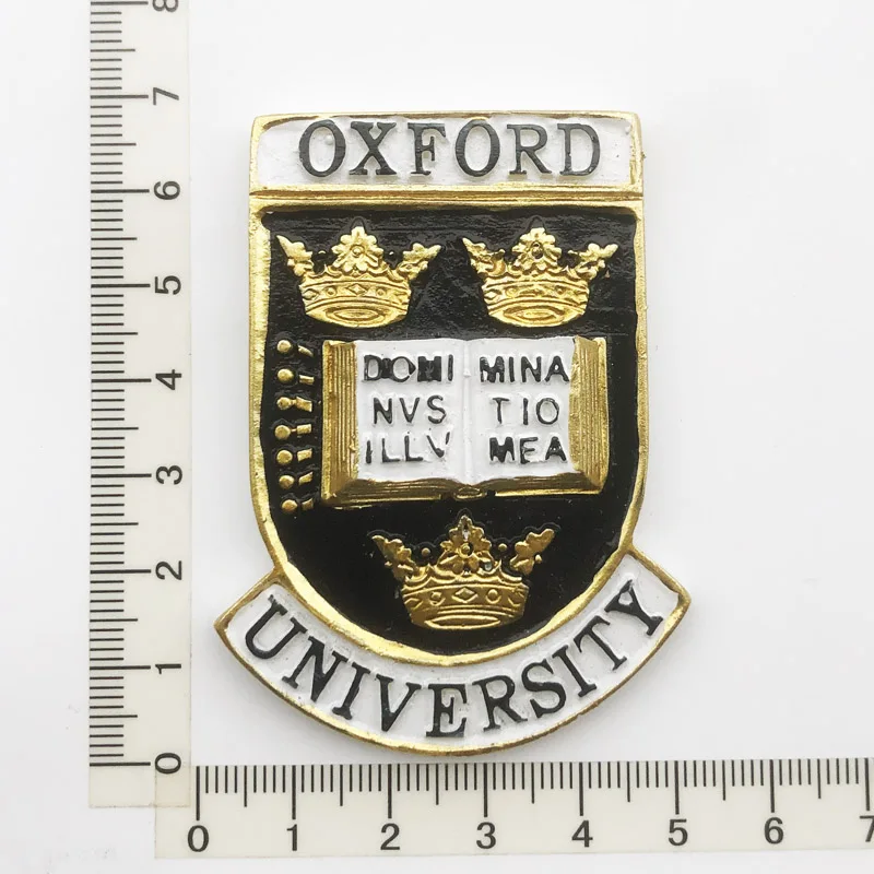 

University of Oxford Creative,Travel,Commemorate,Crafts,3D,Ornaments,Magnetism,Resin Material,Refrigerator Stickers