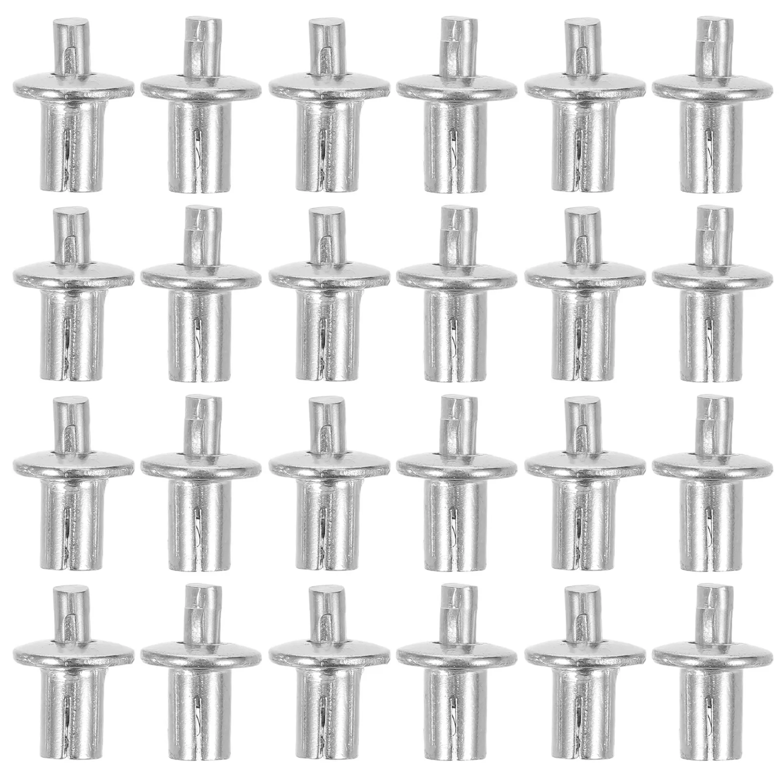 200Pcs Dome Drive Rivets 5x7mm Aluminum Knock Type Blind Rivets Secure Expansion Countersunk Head for Household Automotive Use