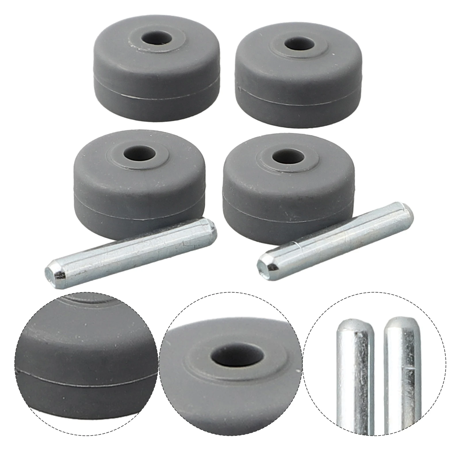 Maintain High Quality Performance with 4 Front Wheels + 2 Axis Replace Kit for Shark NV350NV351 Vacuum Cleaner