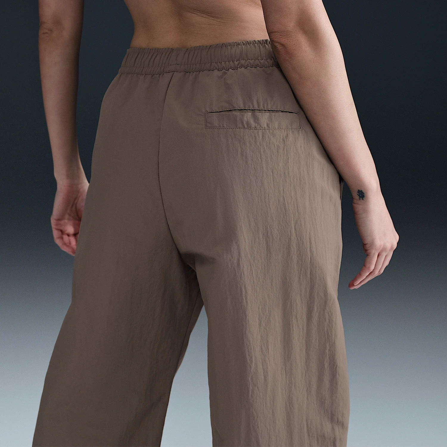 Nike genuine Sportswear women's woven mid waist street dance pants FQ3589-233