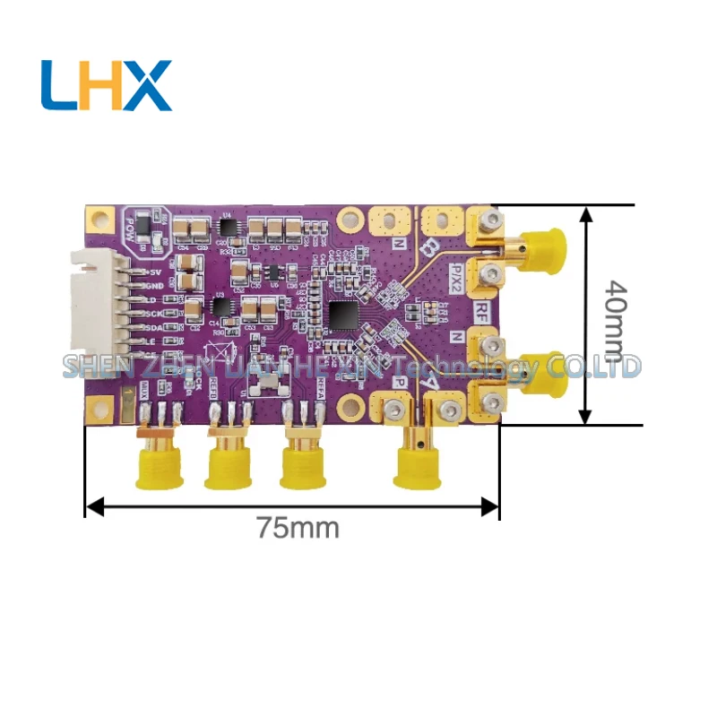 ADF5356 54MHz - 13.6GHz phase-locked loop phase detector module frequency generator frequency source sweep