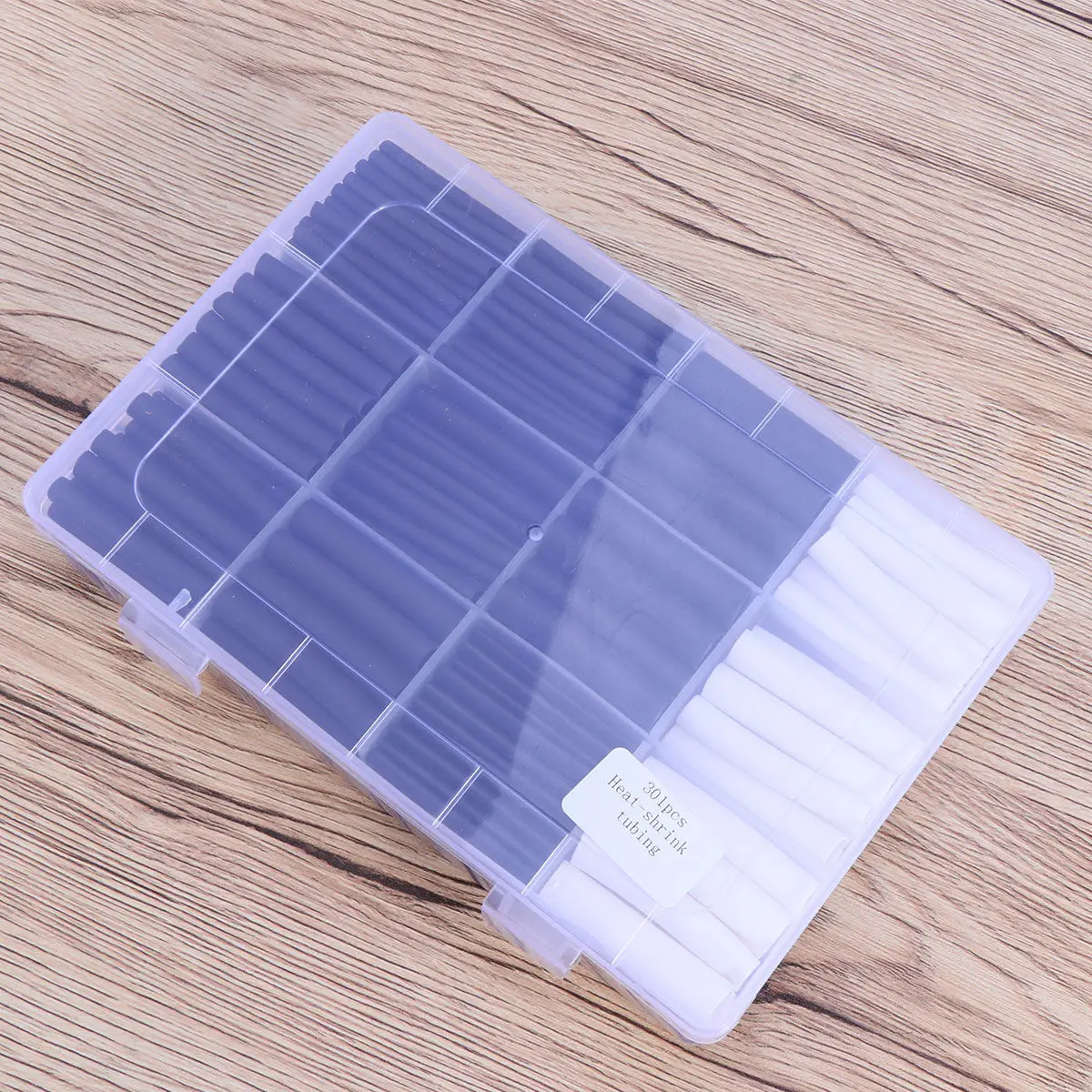 301Pcs Halogen- Retardant Heat Shrink Tubing for Electrical Insulation Wire Protection Cable Repair Shrink Wrap Tube