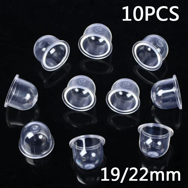 

10pcs Fuel Pump Carburetor Oil Bubble Primer Bulb Transparent 19mm 22mm For Chainsaw Trimmer Blower Brushcutter Garden Tool Part