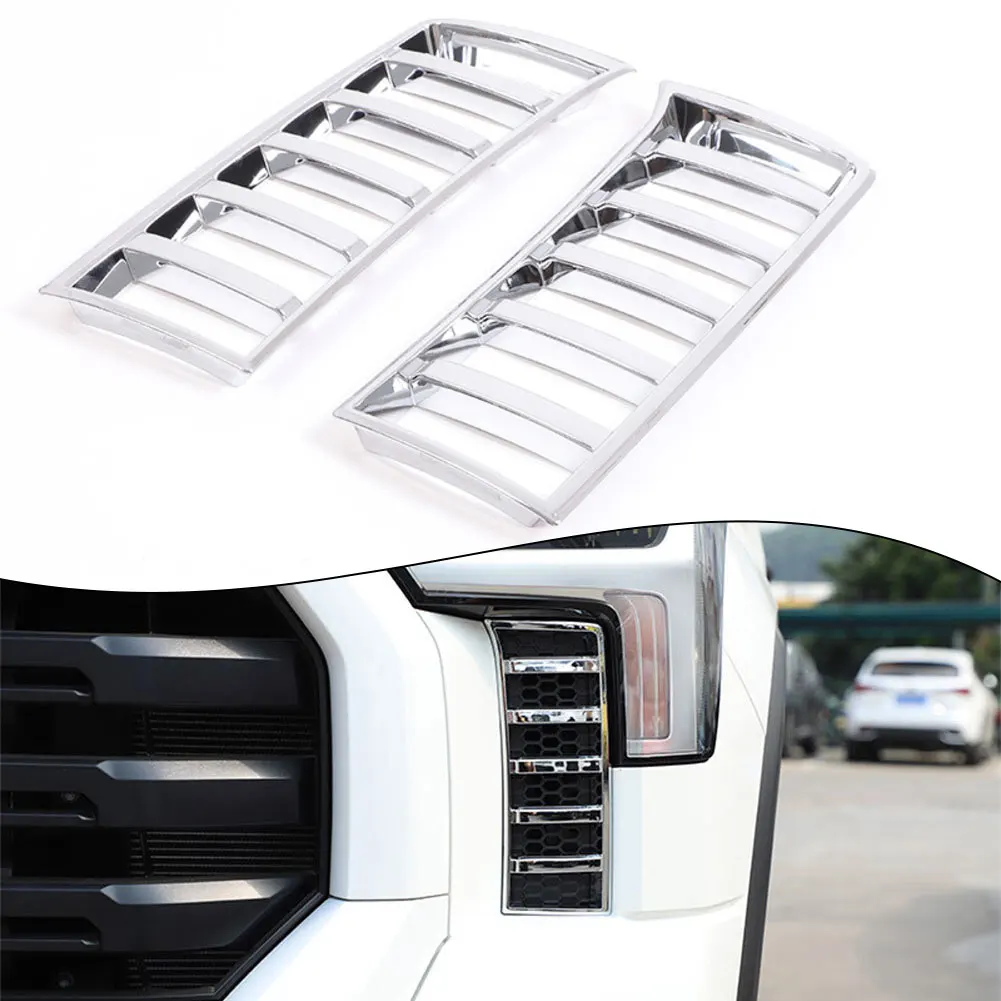 

Car Grille Accessory ABS Decorative Trim Car Modification Aftermarket Grille Part Custom Style Upgrade Easy Installation