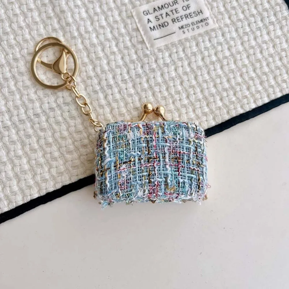 Kiss Lock Closure Jewelry Storage Pouch Multi-Use Portable Jewelry Box Colorful Pattern Mini Jewelry Organizer Bag Women