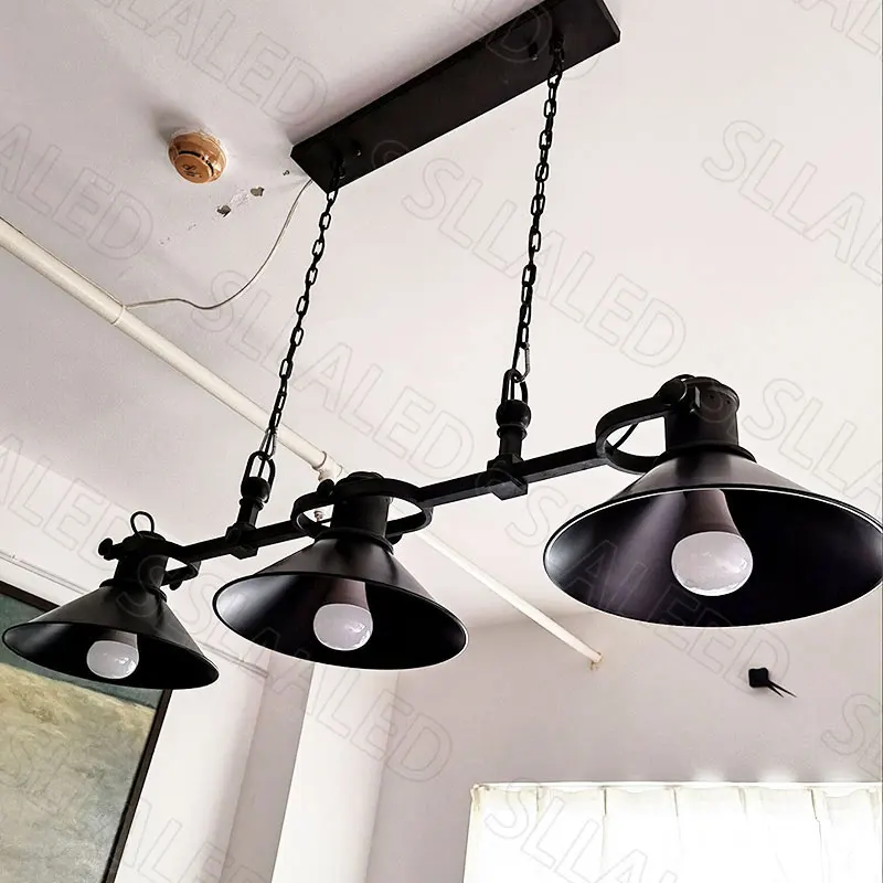 Black Metal Pendant Shade Only Vintage Chandelier 260mm For E27 Lamp Holder With Outer Teeth Replacement Pendant Lampshade