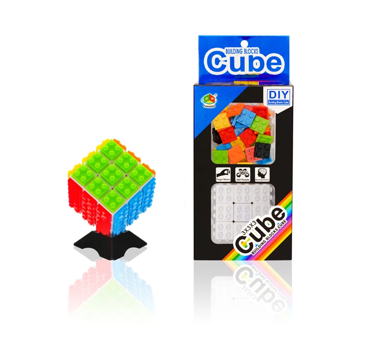 [Picube] FanXin Bausteine Cube Puzzle Geschwindigkeit Spielzeug Zauberwürfel Intelligenz Zusammengebautes Lernspielzeug für Kinder Geschenk – Detail 1