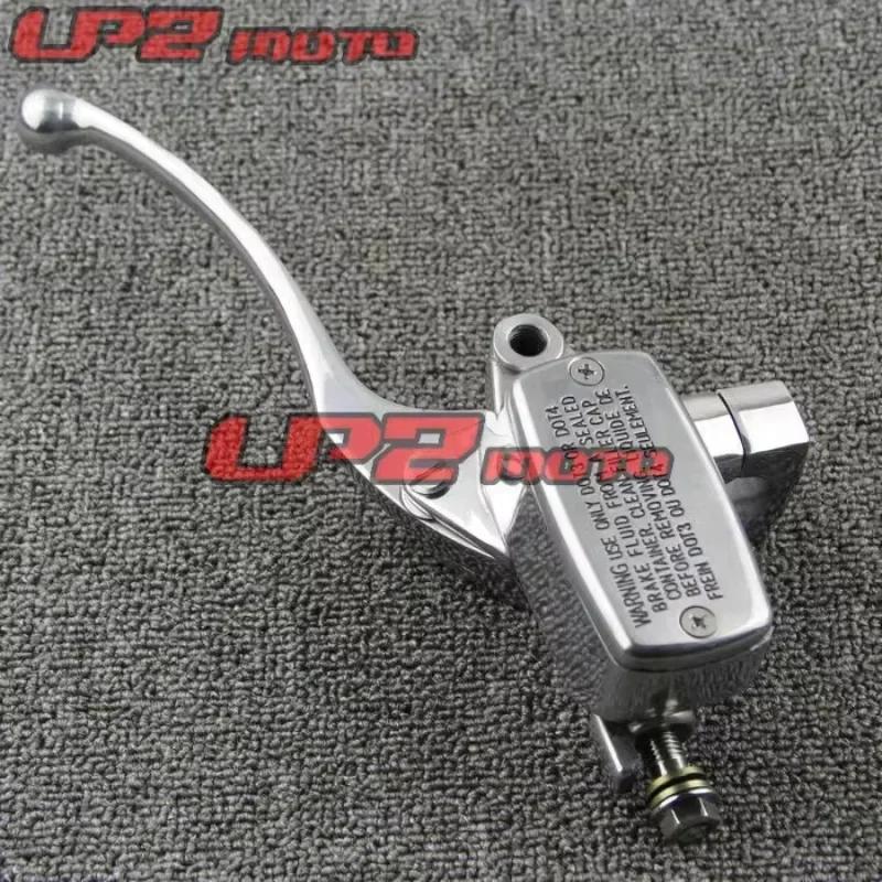 25mm Handlebar Reservoir Master Cylinder Brake Cable Clutch Levers for Honda Shadow 600 VLX600 NV600 VT600 1988-2007 Silver