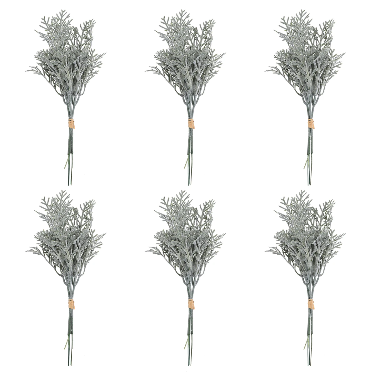 

6pcs Artificial Flower BranchesDecorative Photography Props Graduation Gifts Easy Clean Indoor Outdoor