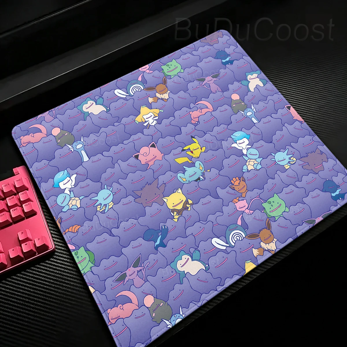 Small Mousepad Cute Ditto Rubber Mouse Pad Esports Gamer PC Keyboard Playpad Desktop Decoration Rug Pokemon Mat Desk accessories