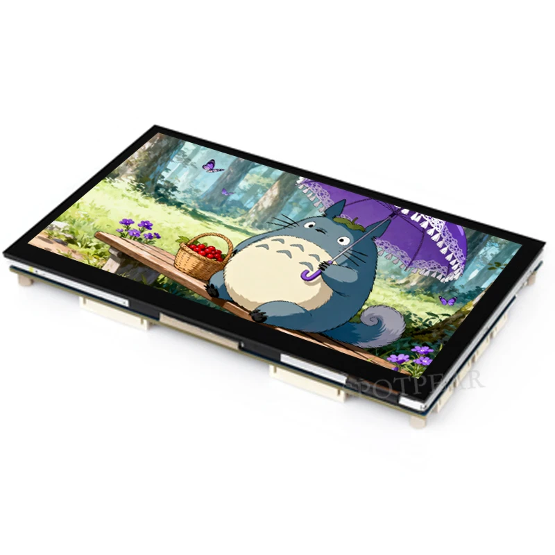 ESP32-P4 WIFI6 7inch Touch Display Screen Development Board 1024×600 Pixel ESP32-C6 BLE5.0 32MB PSRAM Deepseek AI