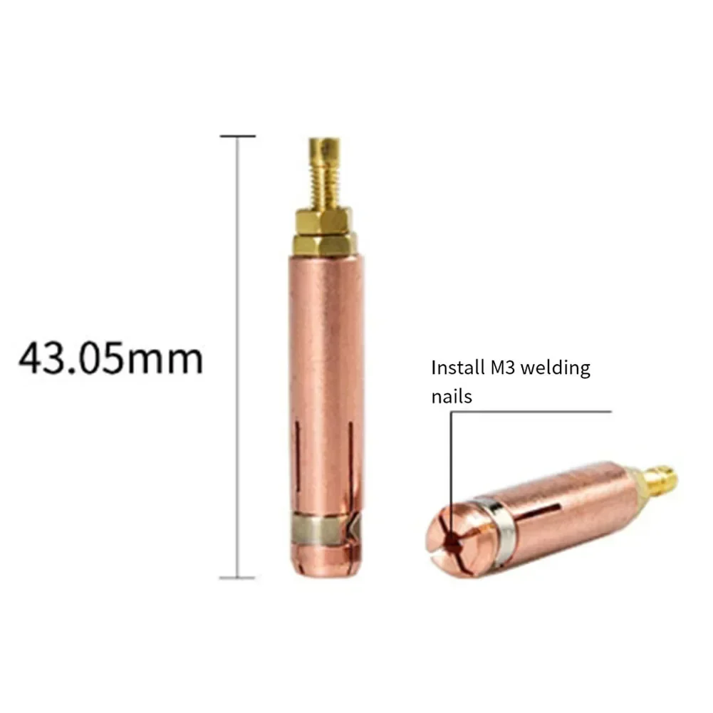 1pc Welder Collet Chuck For Capacitor Discharge CD Stud Welding Torch Stud Welding Machine Power Tools Parts Accessories