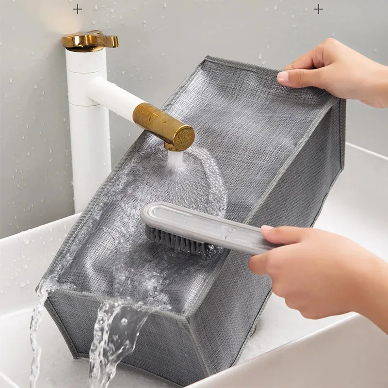 Denim and Sweater Storage Container - Convenient Home Organizer Bag for Sorting Clothes - Perfect Dormitory Storage Box