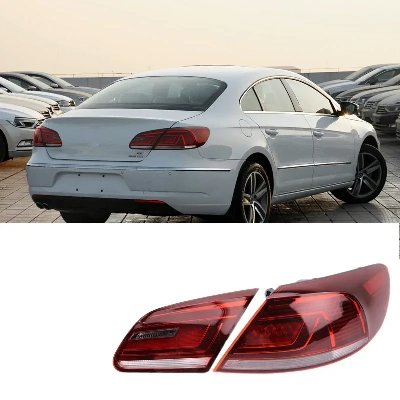 

Автомобильные аксессуары для Volkswagen CC 2010-2017, задняя лампа в сборе, задняя фара, стоп-сигнал, Задний сигнал, замена оригинальной задней фары