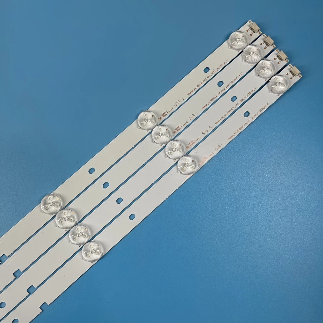 LED Backlight Strip 10 Lamp For 49'' TV Hisense_49_HD490DU-E31_4X10 LED49EC520UA LED49EC620UA 49K300U Screen HD490DU-E31