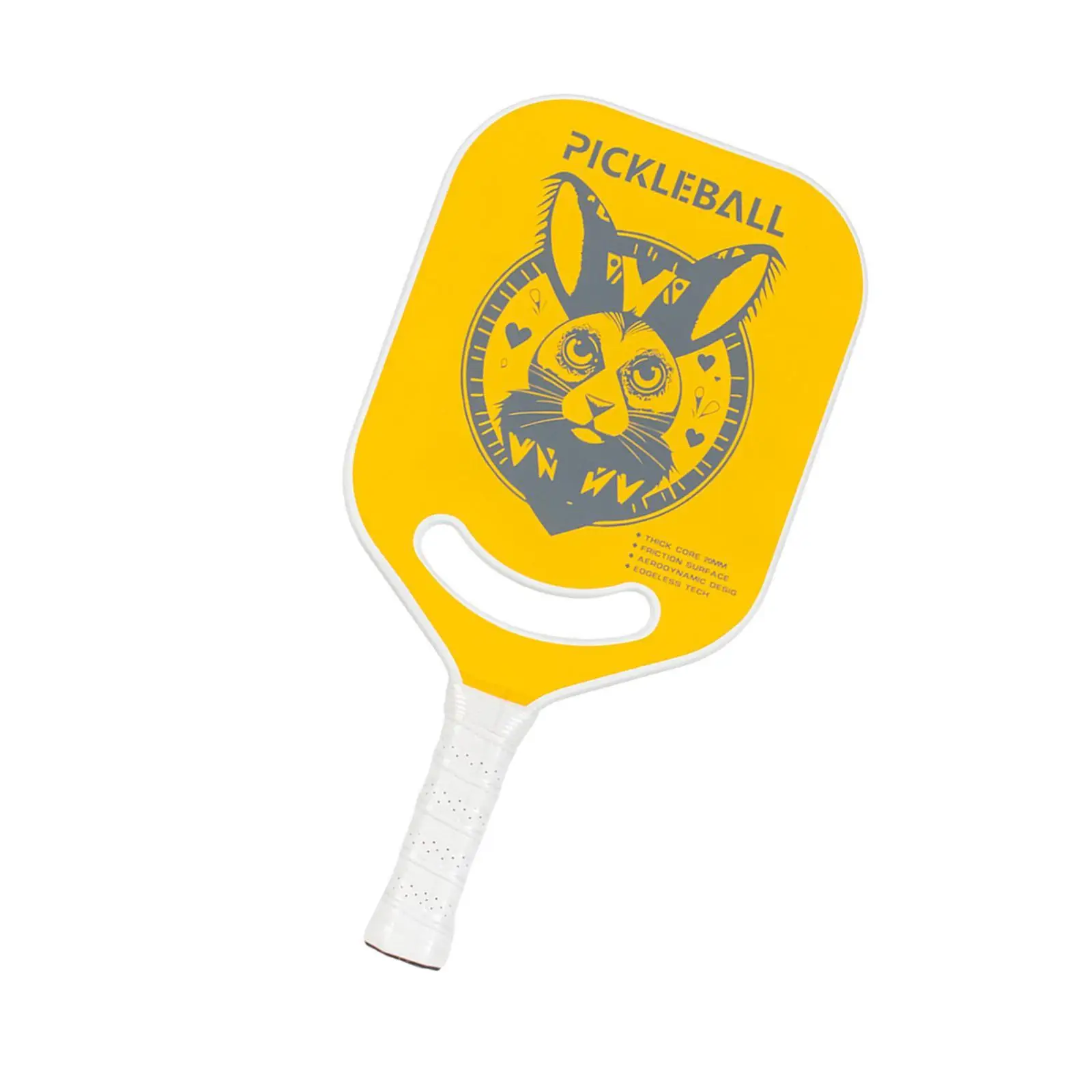 Carbon Fiber Pickleball Paddle Pickleball Racquet Hollow Design with Comfortable