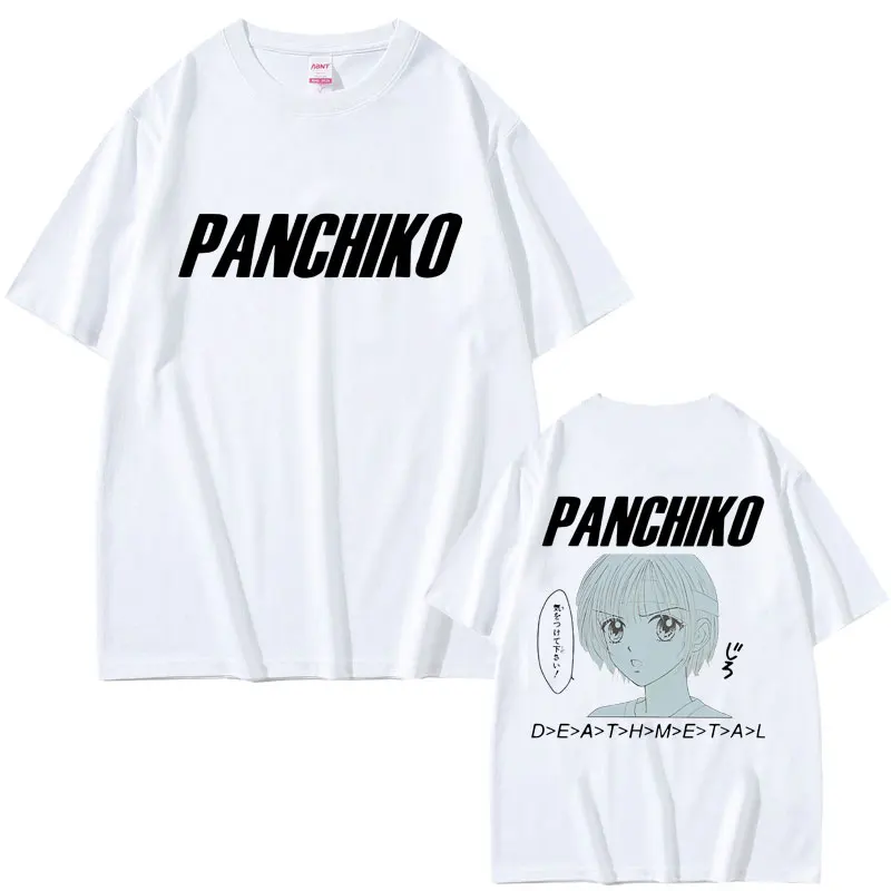 Rock Band Panchiko DEATHMETAL Album Graphic Printed Tshirt Men Women Casual Gothic Oversized T-shirts Men's 90s Vintage T Shirts