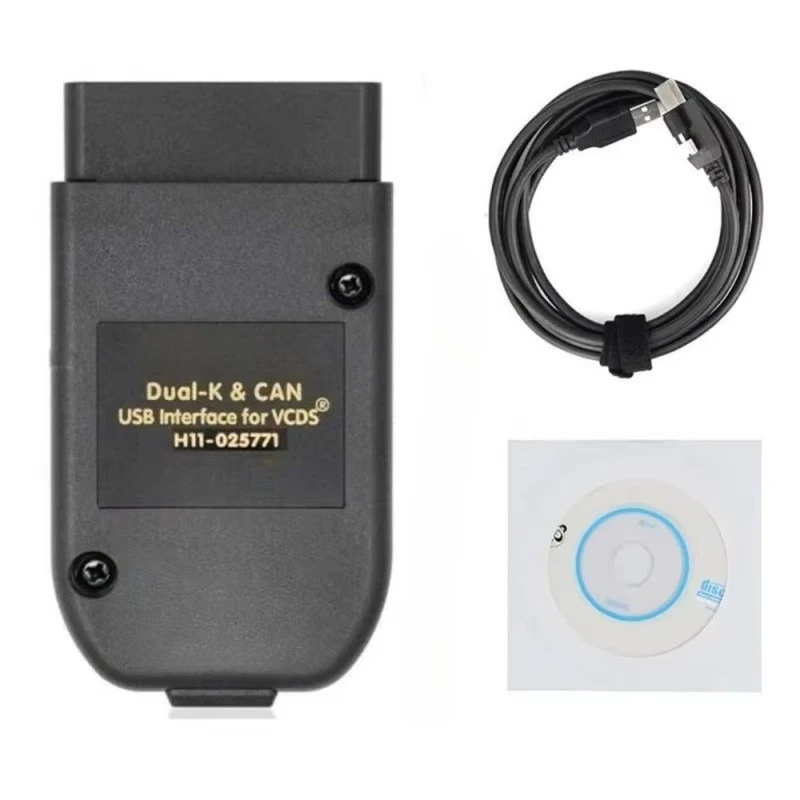 JIN LI VAG VCDS HEX V2 25.3 ATMEGA162 FT232 5053 Multilingual Auto Diagnostic Tool