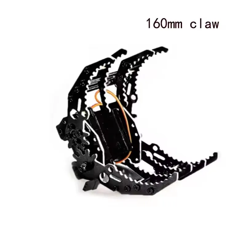 Robot Arm Gripper Mechanical Claw Clamp Servo MG996 Black/Silver Robotic Claw For Arduino Robot DIY Kit