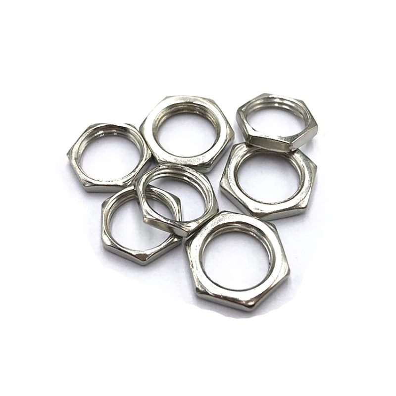 10PCS F Screw Nuts / Spacer Washers / Spring Pads for F Female Bulkhead Connector