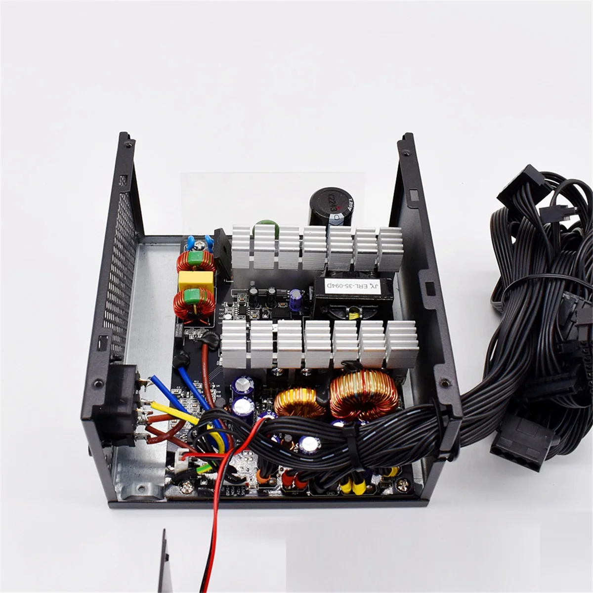 500W PSU Power Rated ATX 500W (Peak 750W) สองระดับ EMI AC220V/230V คอมพิวเตอร์เดสก์ท็อปสําหรับเล่นเกม