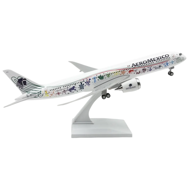 Boeing 787 Quetzalcoatl 1/200 Scale Resin 31cm, Plane Toy, for Kids, Collectible for Adults, Aviation, Miniature Items, Airport