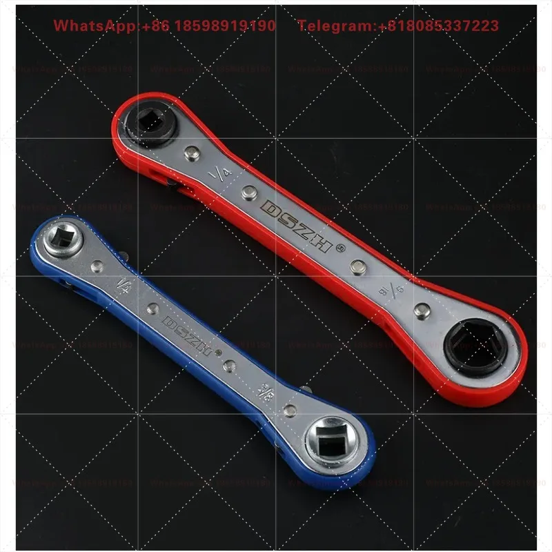 CT-122 CT-123 Ratchet Wrench Air Conditioning Valve Labor Saving Quick Spanner Tool