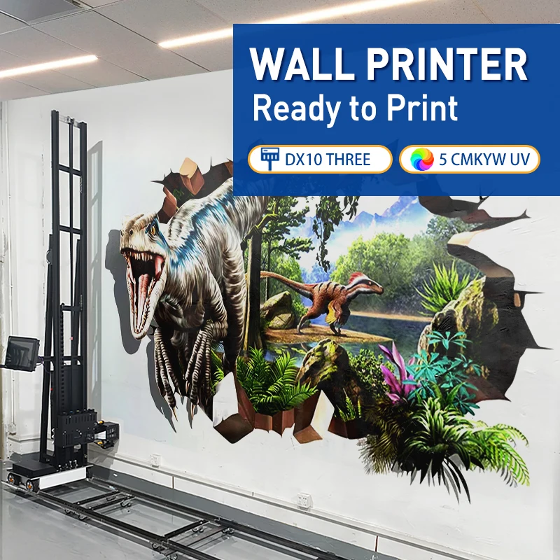 Concrete 3d Printer Fast Speed  Wall Decor Painting Machine UV Printer