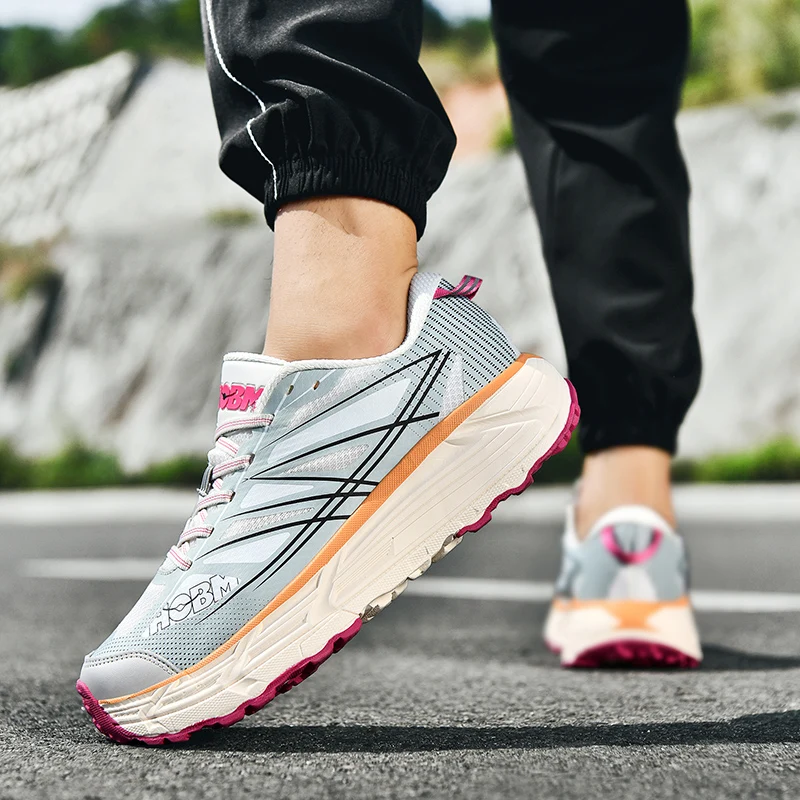 Hot Sale High Quality Men's Running Shoes Fashion Blue Platform Male Sneakers Outdoor Light Non-slip Casual Sports Shoes For Men